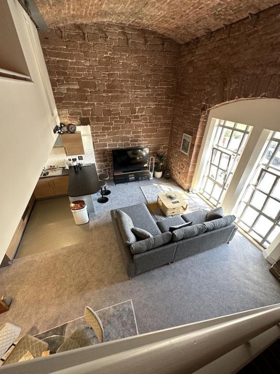 The Engine House At Dixons Chimney Near Carlisle Castle Unique Historic Apartment With 65 Inch Sky Glass And Private Parking Eksteriør billede