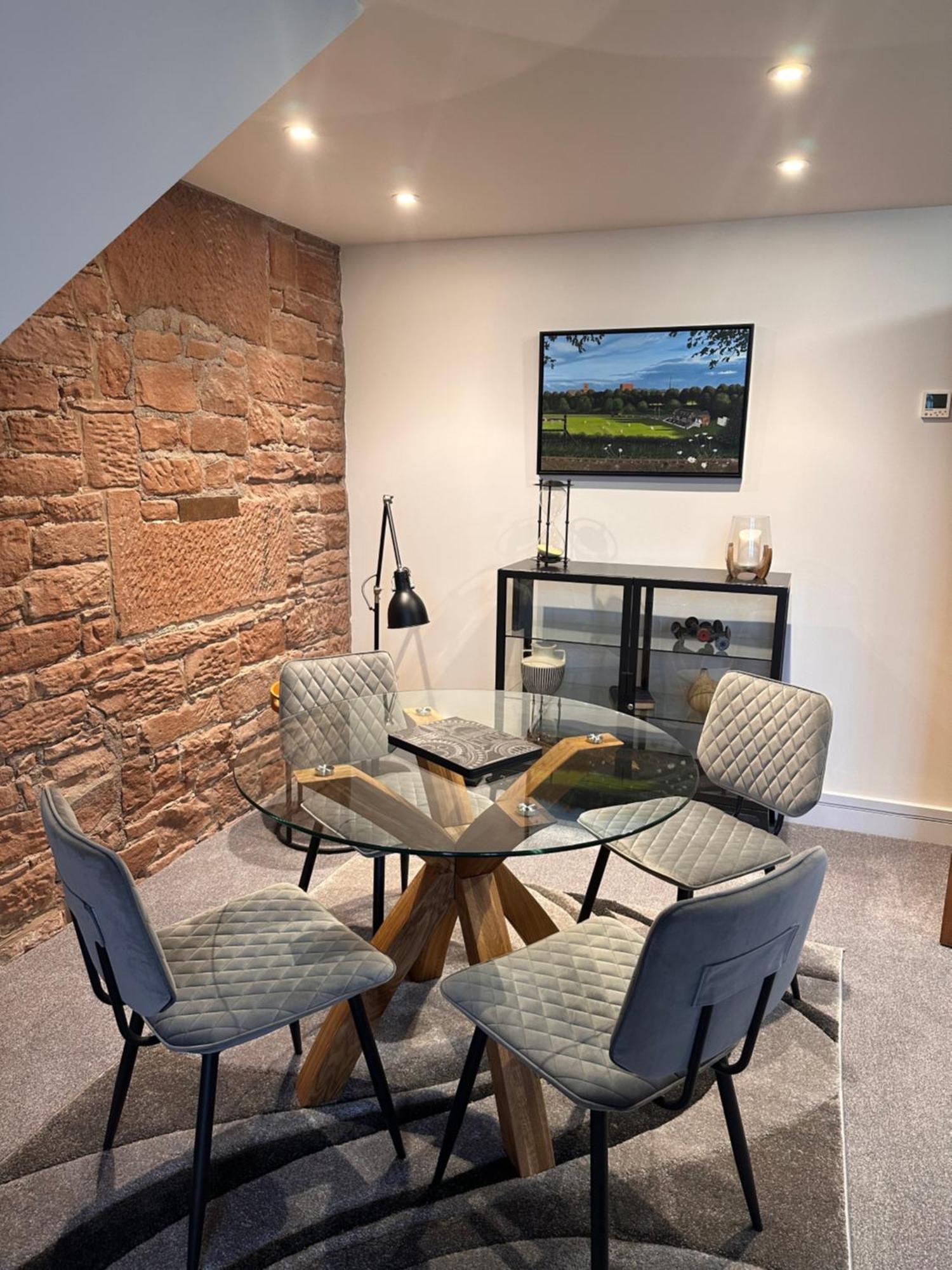 The Engine House At Dixons Chimney Near Carlisle Castle Unique Historic Apartment With 65 Inch Sky Glass And Private Parking Eksteriør billede